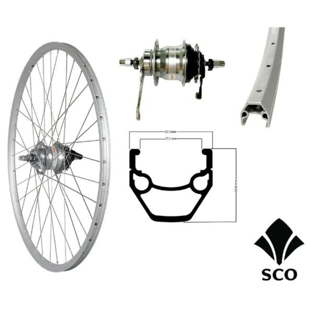 SCO 28" BAGHJUL MED SHIMANO NEXUS 7 INDVENDIGE GEAR